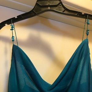 Cache size 8 Aqua Dress